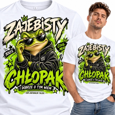 KOSZULKA DZIEŃ CHŁOPAKA ŻAJEBISTY CHŁOPAK